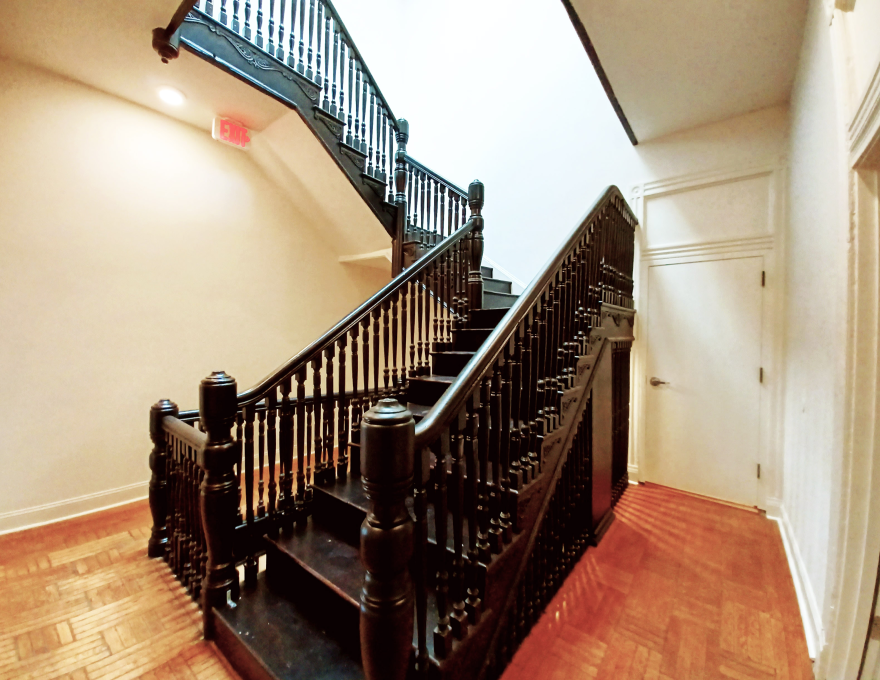 1812 Eutaw Place - main staircase